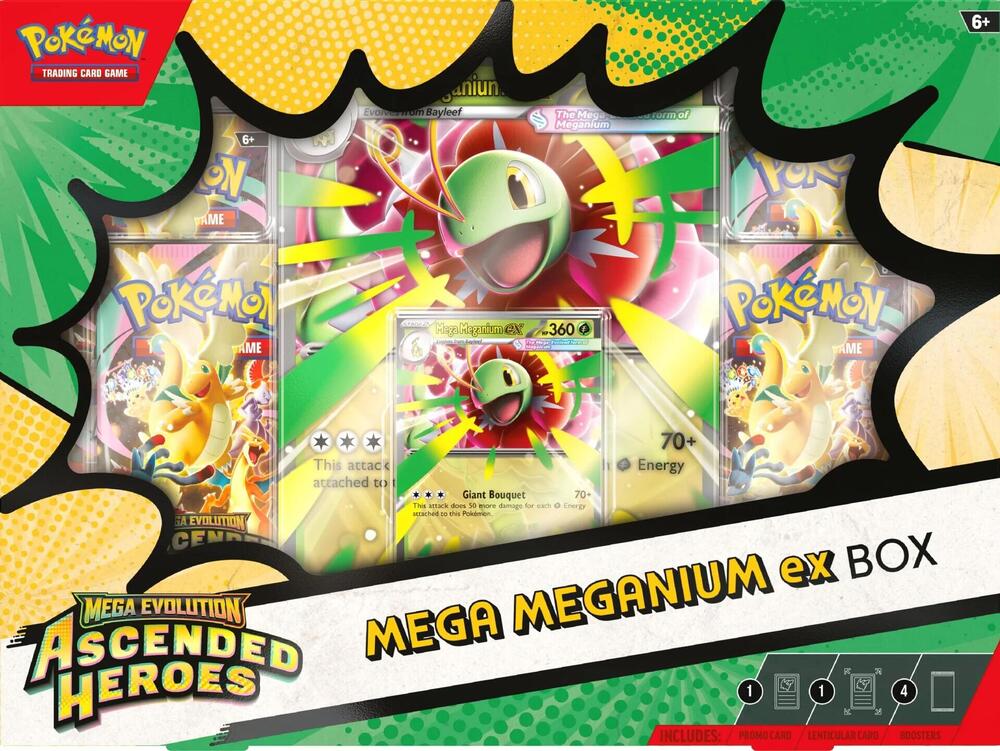Ascended Heroes メガオーダイルex BOX Ascended Heroes Mega ex Box (Assorted Preorder) | Pokémon TCG