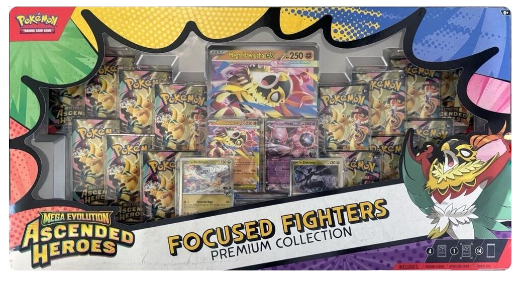 Ascended Heroes Focused Fighters Premium Collection x2 Bundle | Pokémon TCG