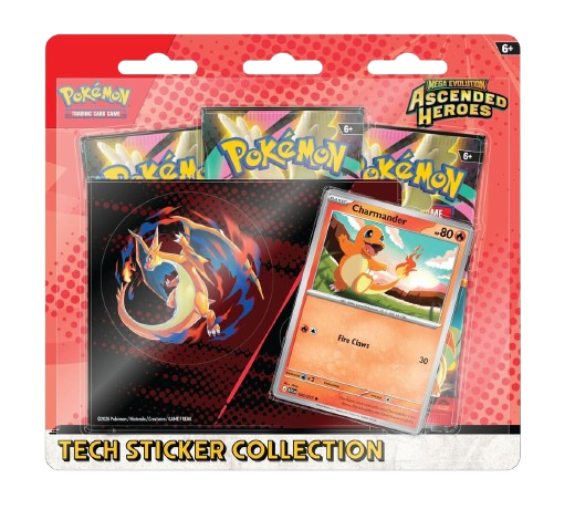 Ascended Heroes Charmander Tech Sticker Collection | Pokémon TCG