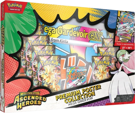 Ascended Heroes Premium Poster Collection (Assorted) Preorder | Pokémon TCG