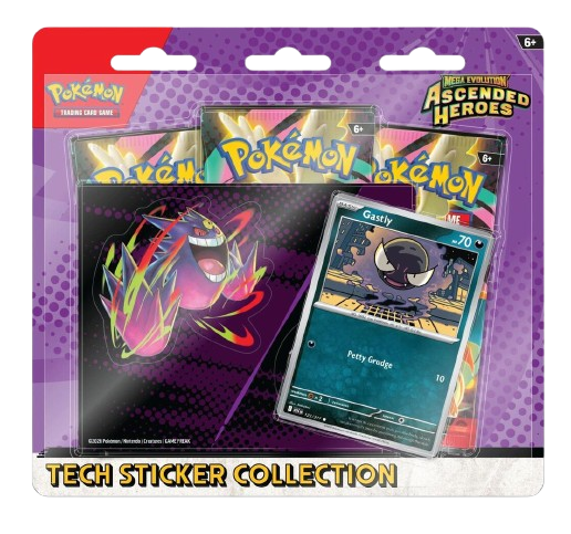 Ascended Heroes Gastly Tech Sticker Collection | Pokémon TCG