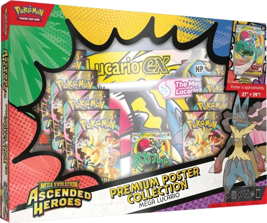 Ascended Heroes Premium Poster Collection (Assorted) Preorder | Pokémon TCG