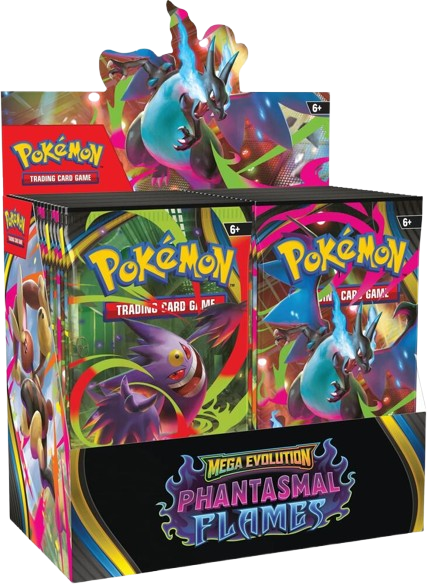 Phantasmal Flames Booster Box | Pokémon TCG