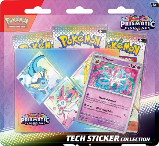Prismatic Evolutions Sylveon Tech Sticker Collection | Pokémon TCG